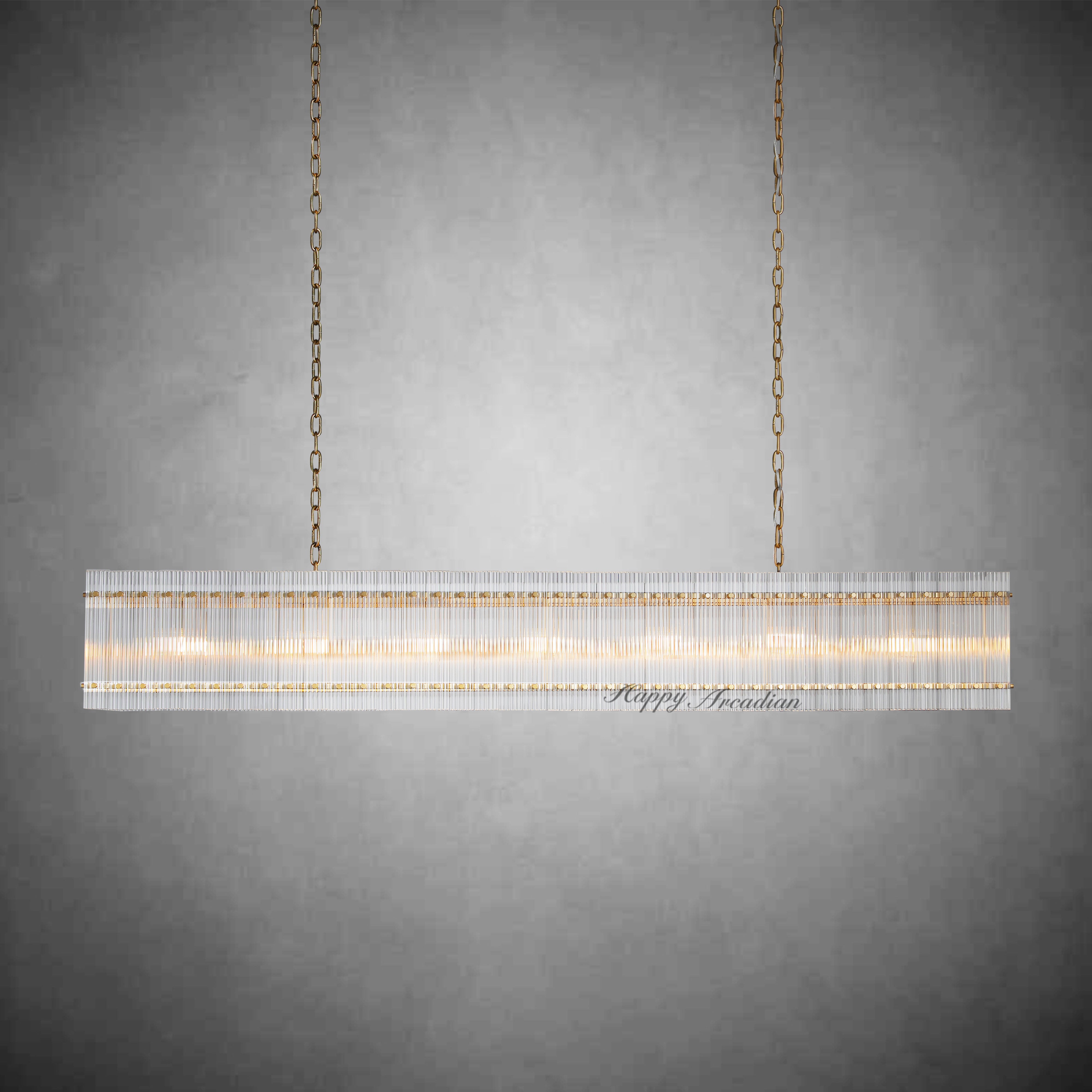 HA Damian Linear Luxury Chandelier L54″