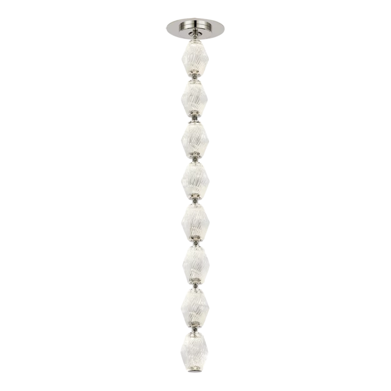 Collier Glass Pendant Lamp  26.2"H