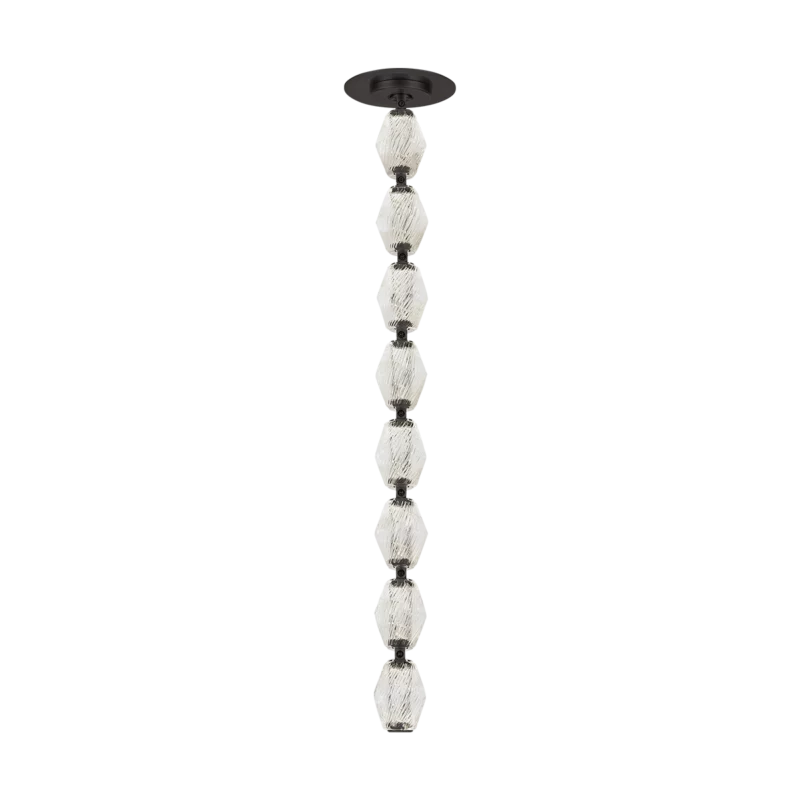 Collier Glass Pendant Lamp  26.2"H
