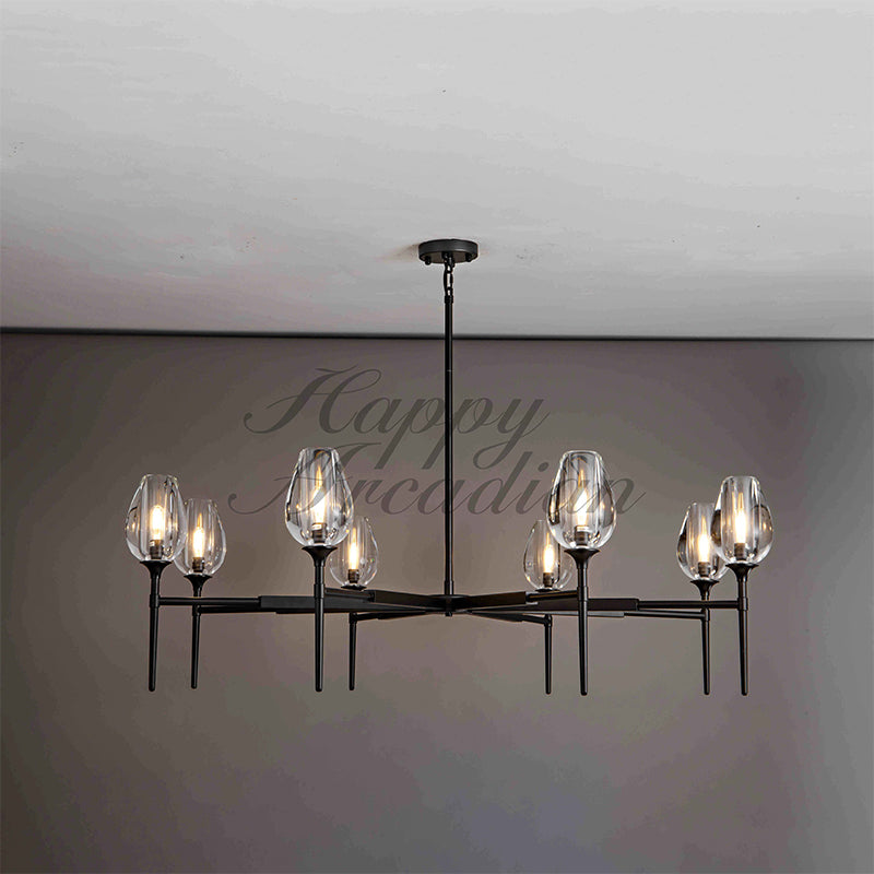 Harper Tulpe Series Round Chanelier Lighting