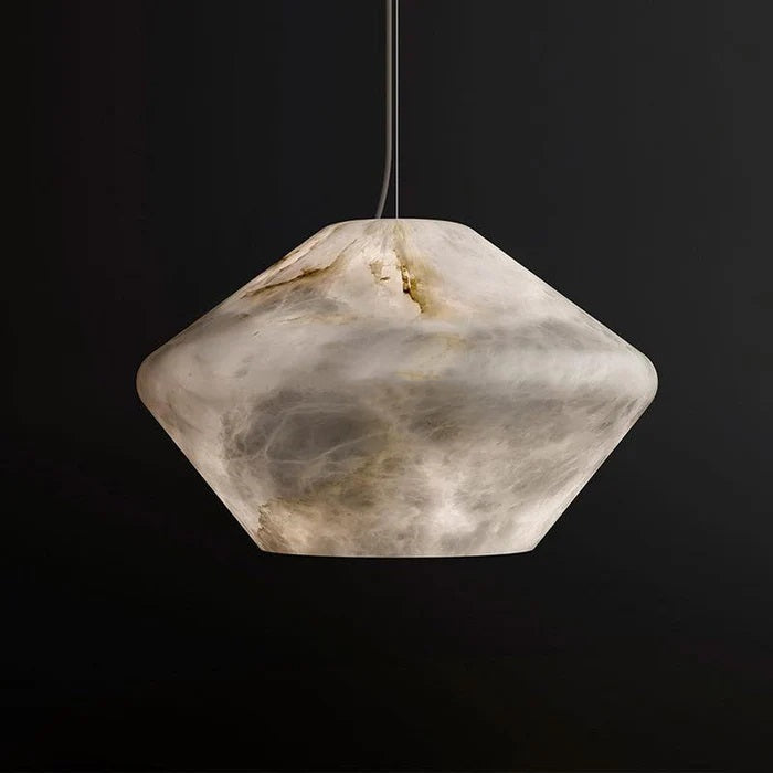 Alabaster Bedside Pendant Light, Living Room Pendant Light