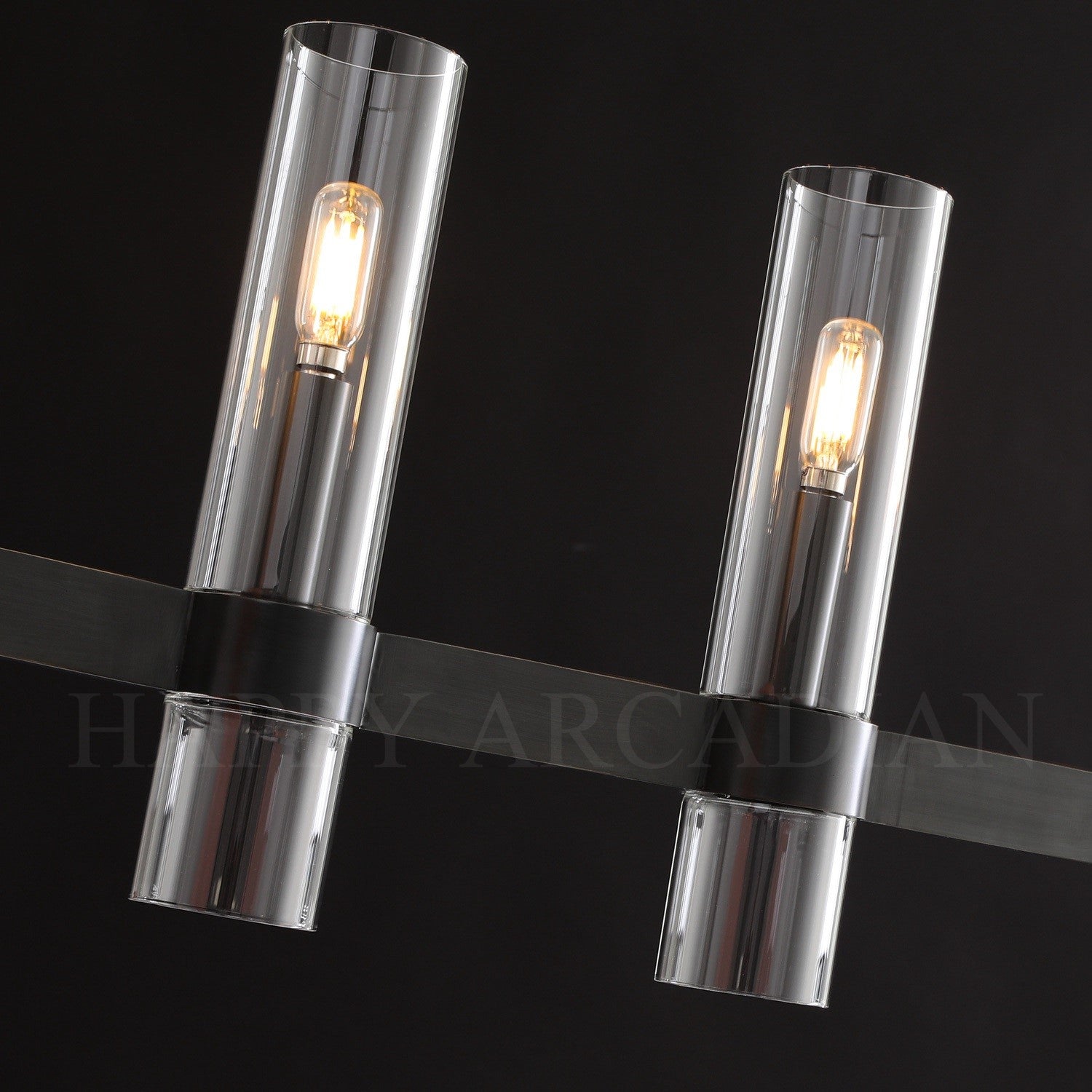 HA Rebecca Linear Chandelier Modern 60", 7-Light