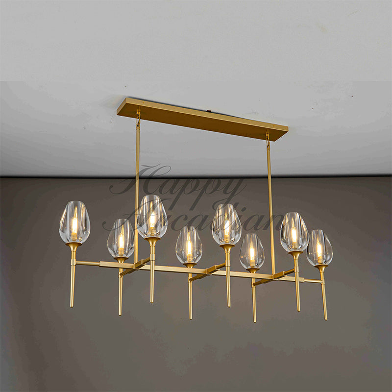 Harper Tulpe Series Round Chanelier Lighting