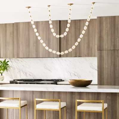 Collier Glass Pendant Lamp 89.7"H