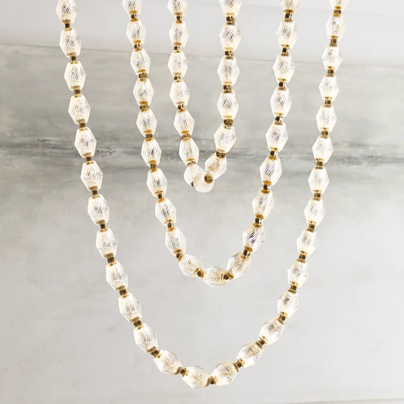 Collier Glass Pendant Lamp 51.6"H