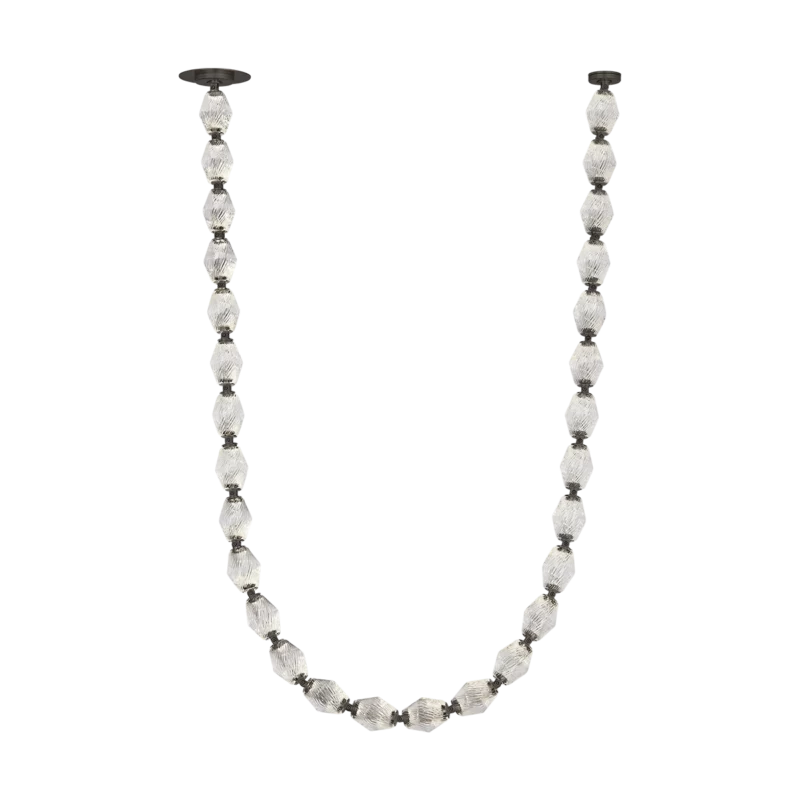 Collier Glass Pendant Lamp 89.7"H