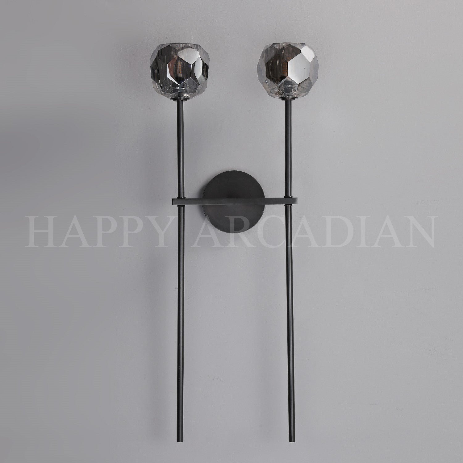 HA Bola De Crystal Ball Grand Double Wall Sconce