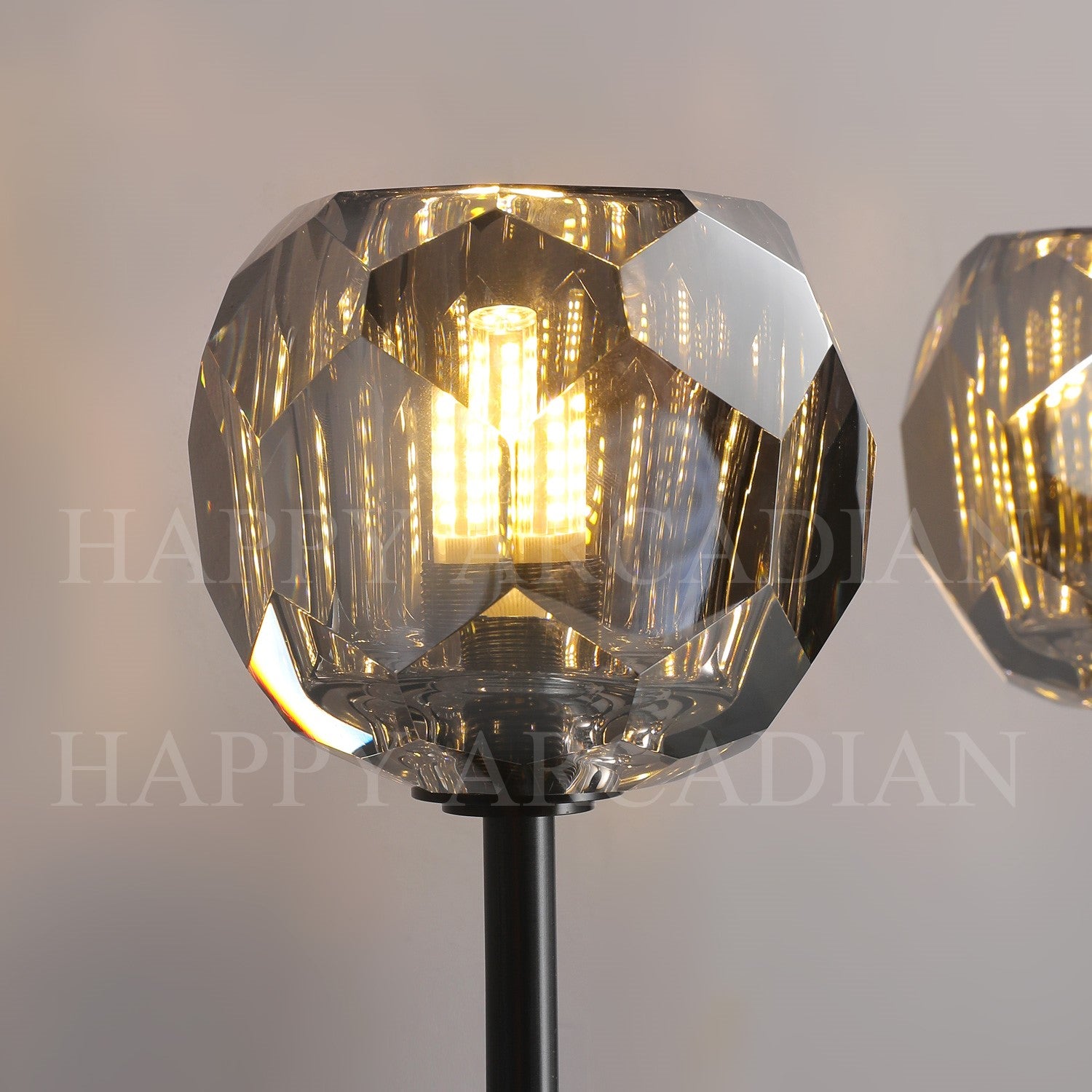 HA Bola De Crystal Ball Grand Double Wall Sconce