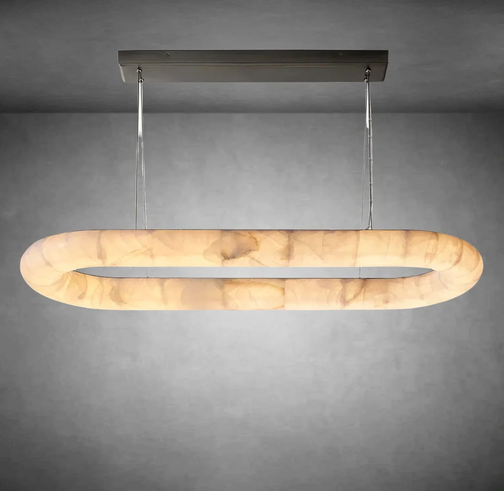 Cressida Lisse Oval Chandelier