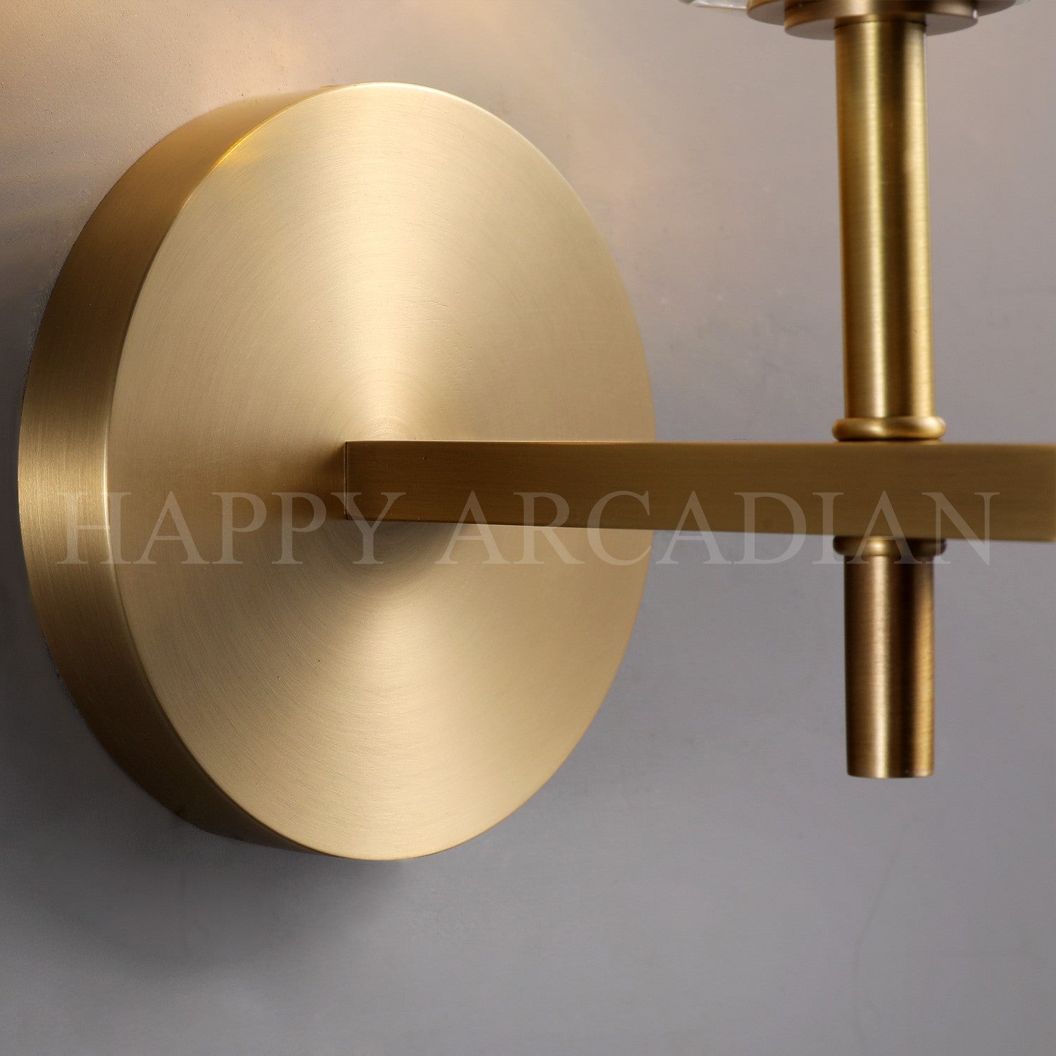HA Bola De Short Style Clear Crystal Wall Sconces