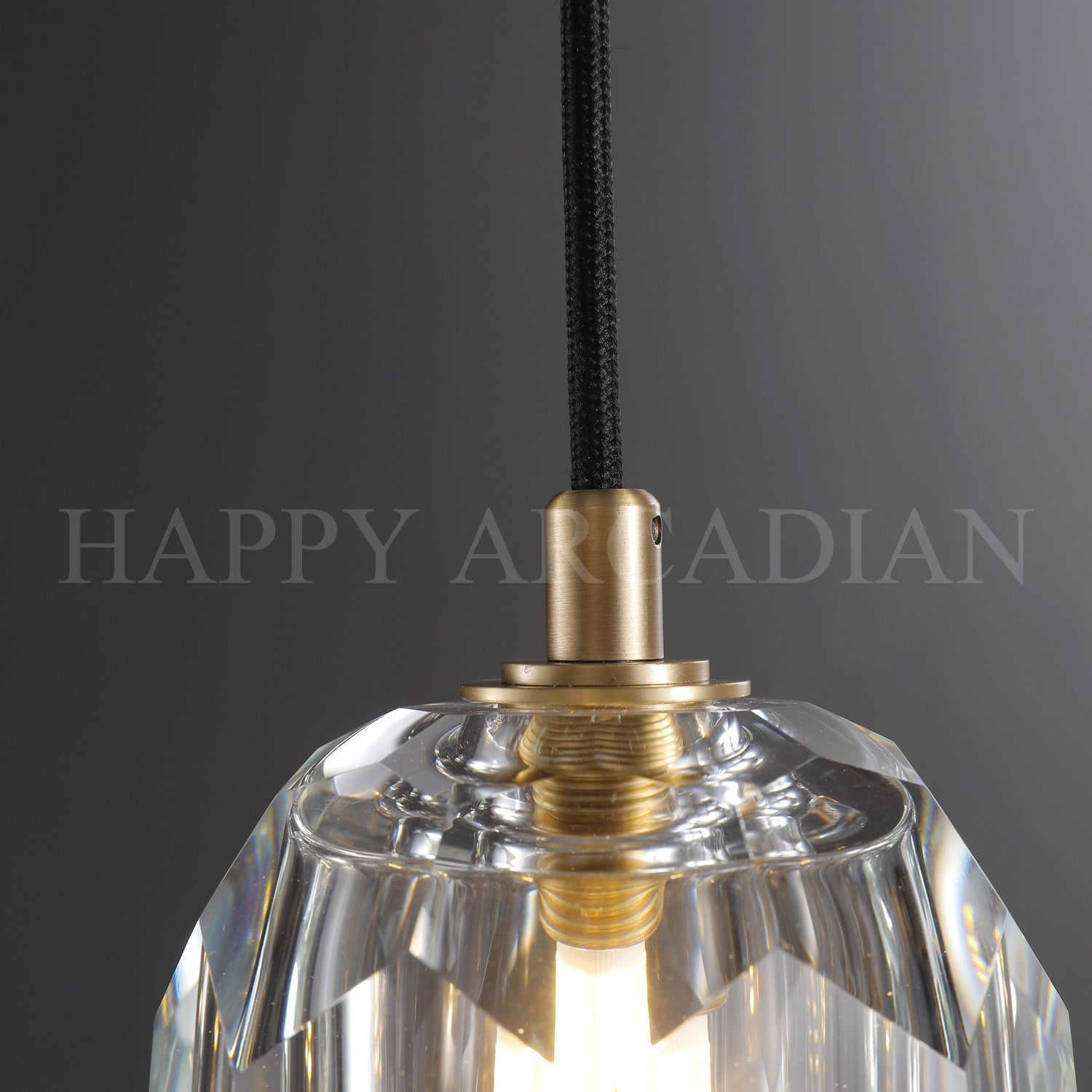 HA Bola De Crystal Round Cluster Chandelier 30" 40''