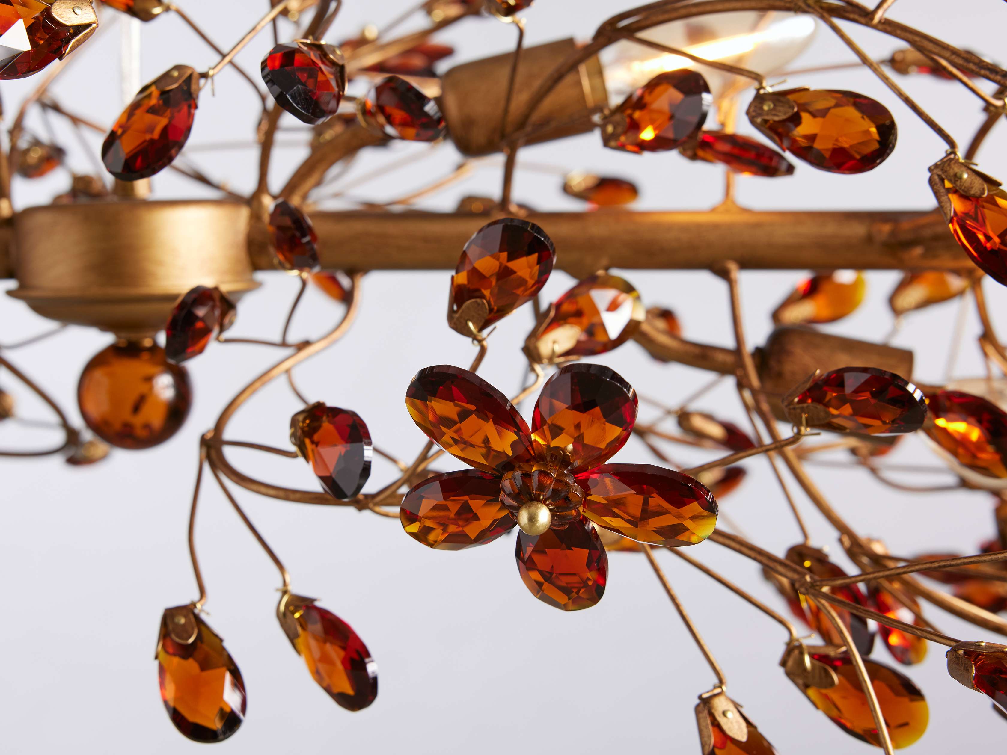 Fiore Colored Linear Chandelier