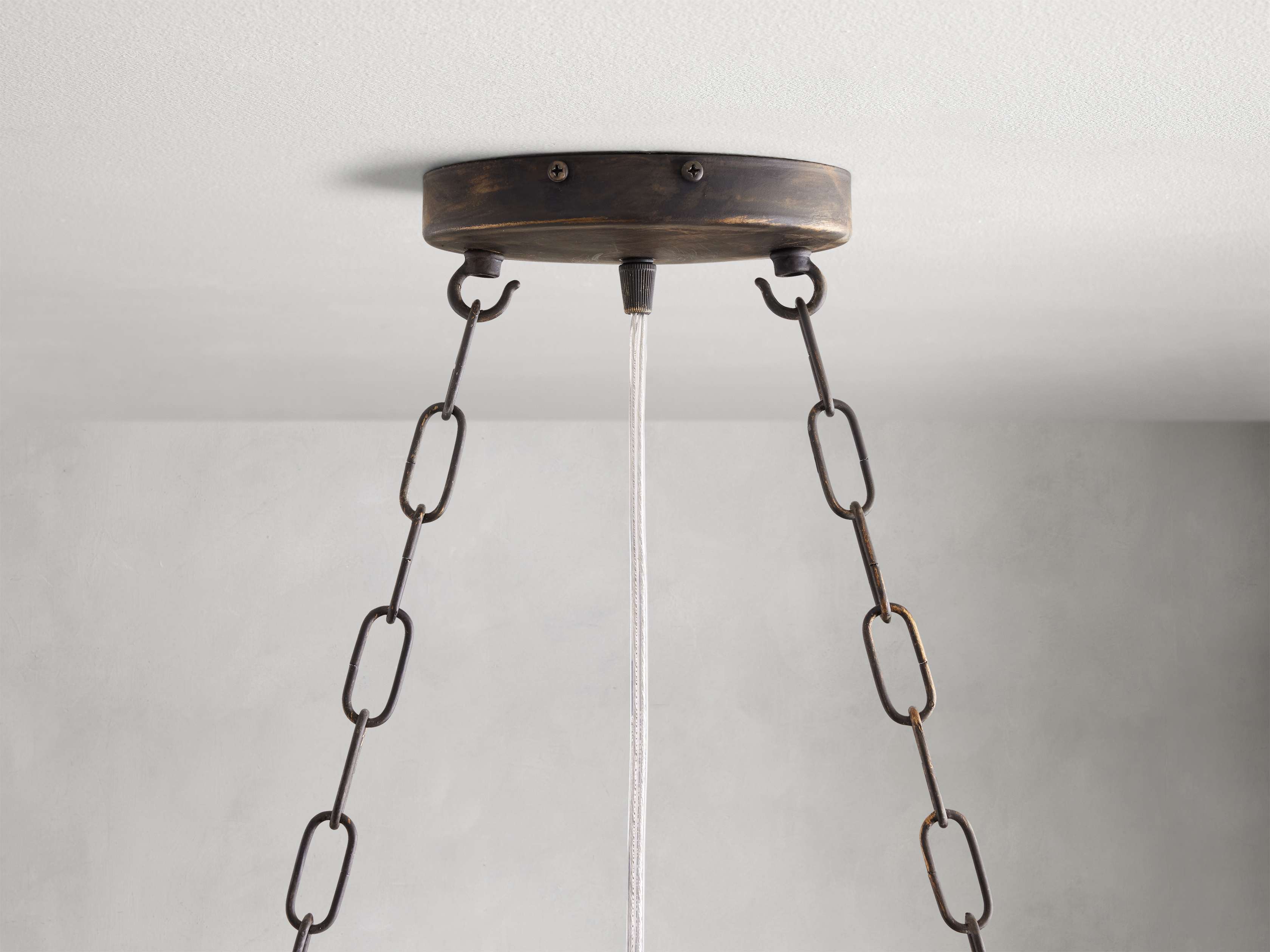Fiore Colored Oval Chandelier