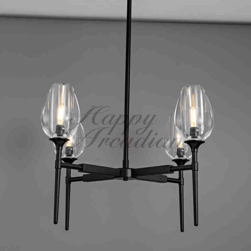 Harper Tulpe Series Round Chanelier Lighting