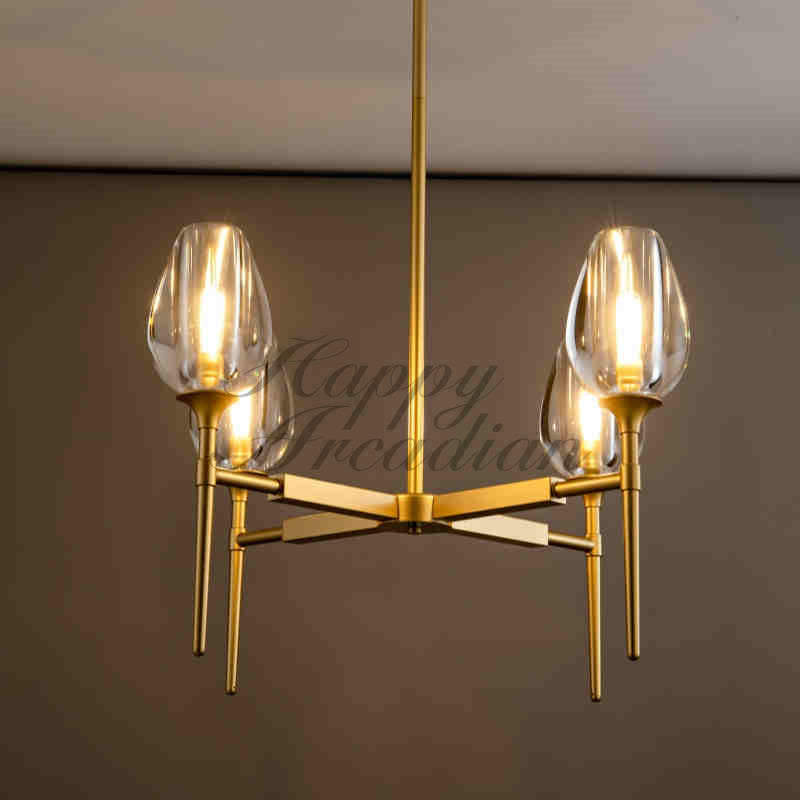 Harper Tulpe Series Round Chanelier Lighting