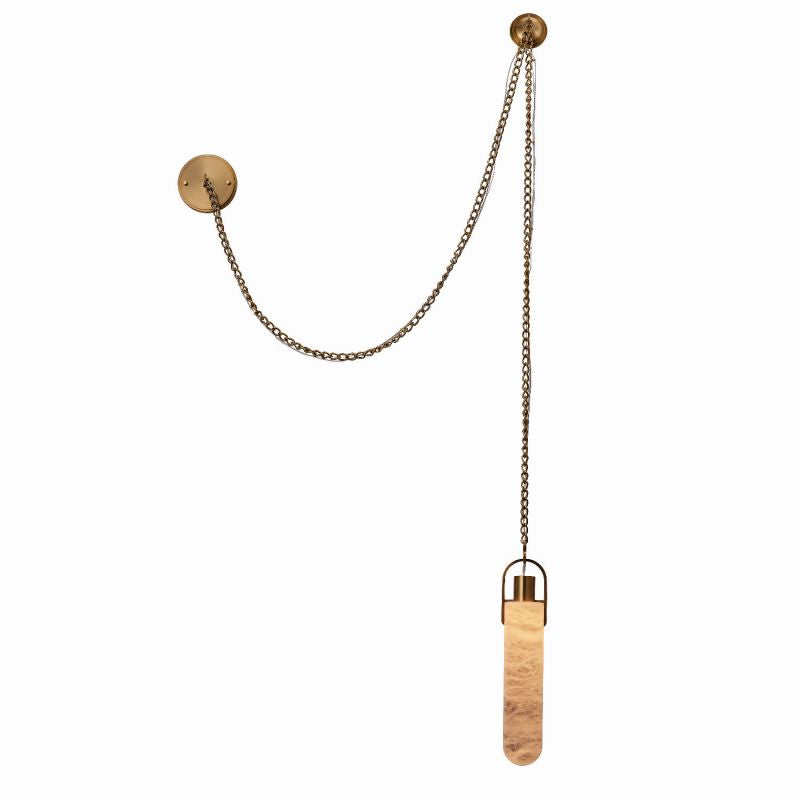 Theresa Modern 1 Light LED Multi-Drop Alabaster Pendant Lamp