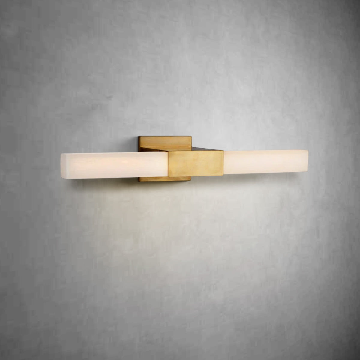 Chandan Modern Alabaster Designer Wall Sconce 24"