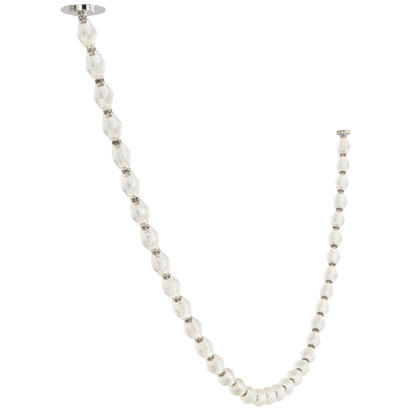 Collier Glass Pendant Lamp 115.1"H