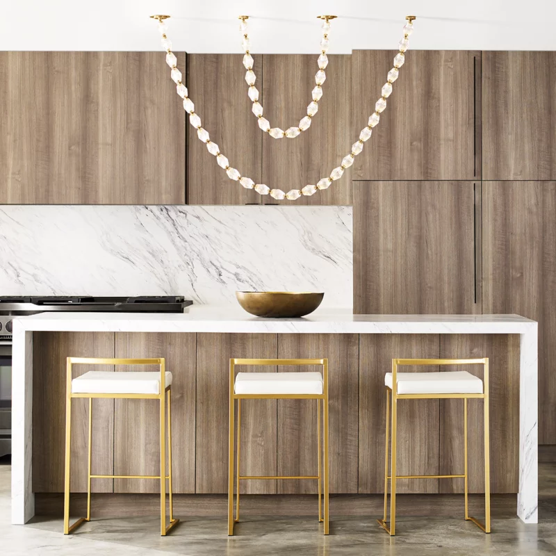 Collier Glass Pendant Lamp 89.7"H