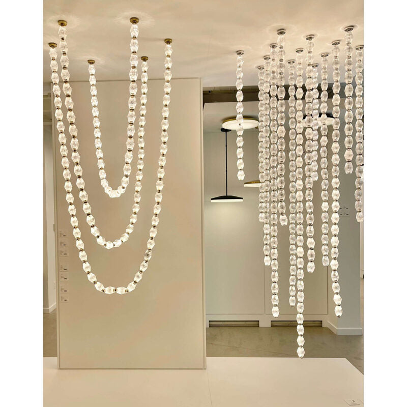 Collier Glass Pendant Lamp 140.5"H