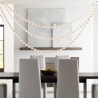 Collier Glass Pendant Lamp  26.2"H