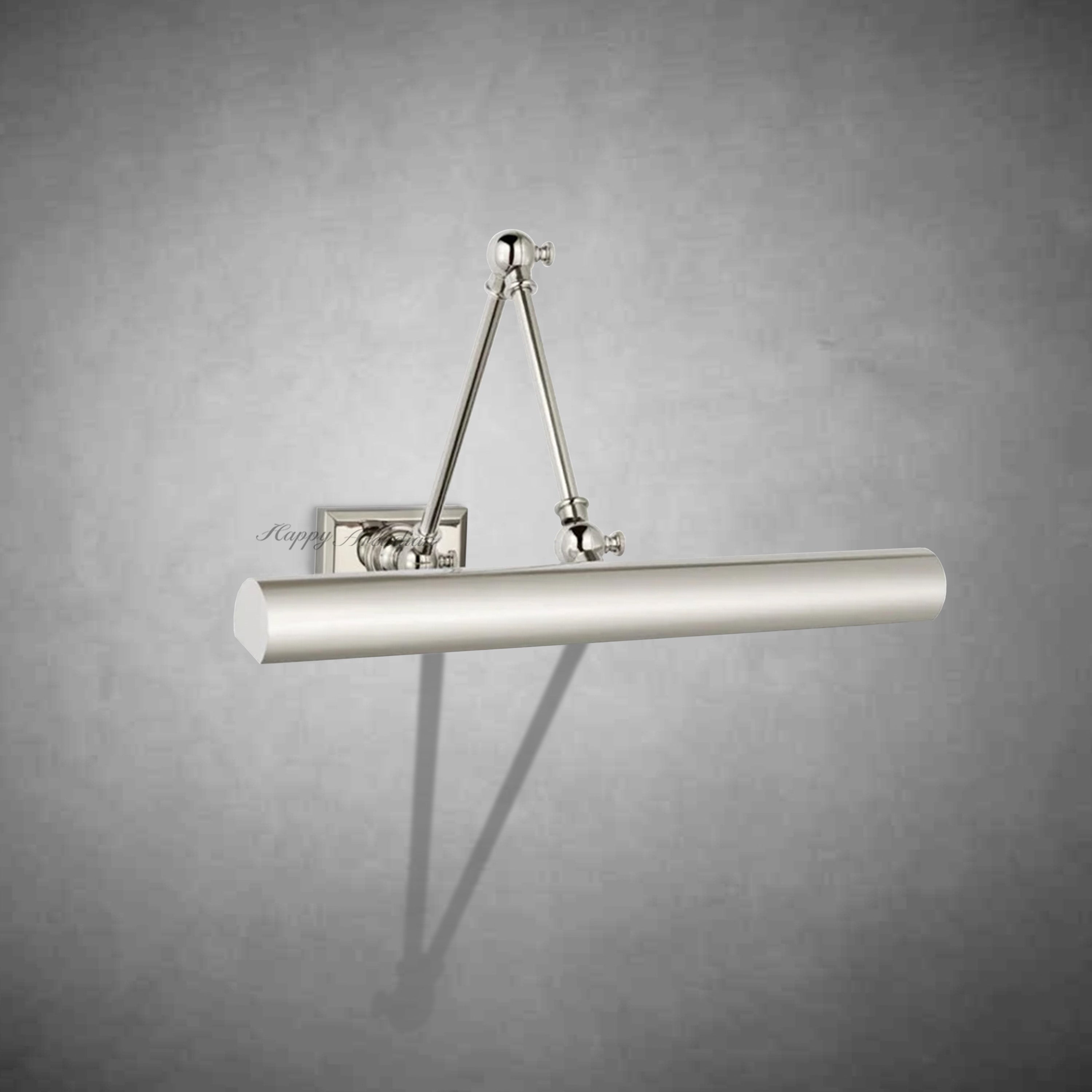 Brass Double Plug-In Hardwired Picture Light