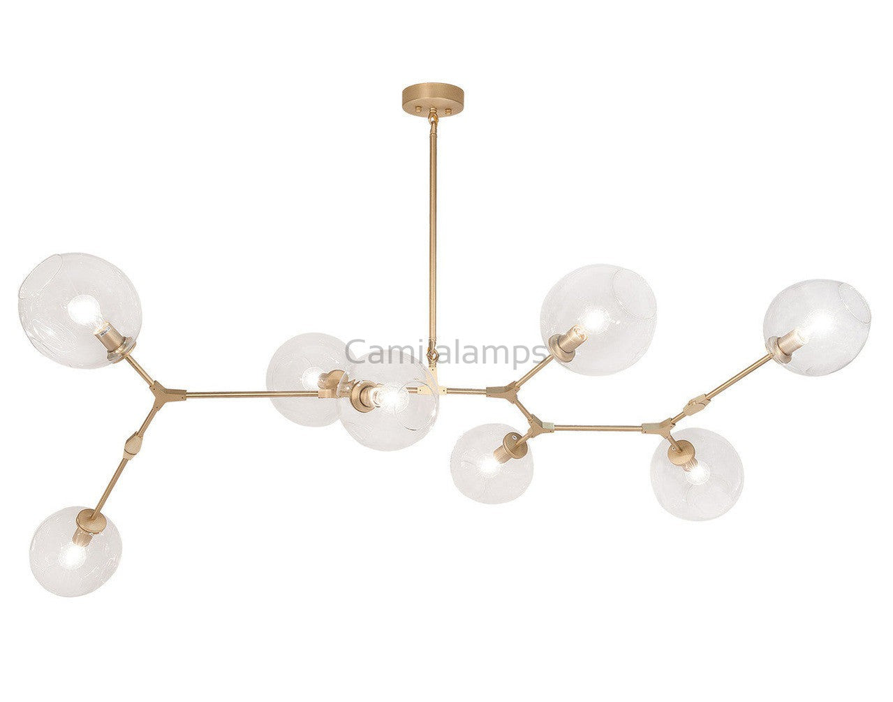 Covington Horizontal Globe Branching Bubble Chandelier