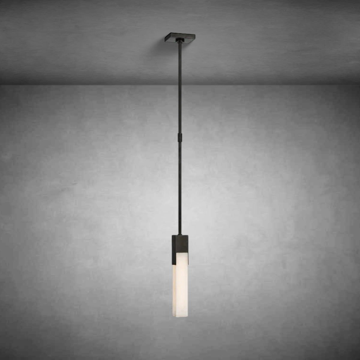 chandan Alabaster  Mini Kitchen Island Pendant Lamp