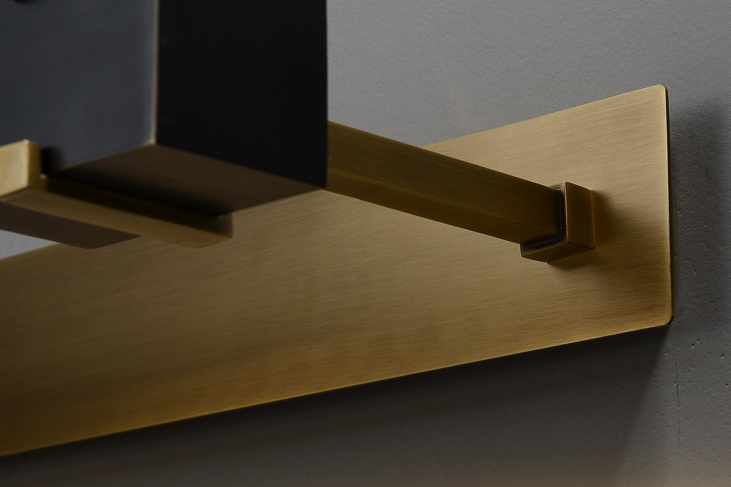 Black Rectangular Box Wall Sconce