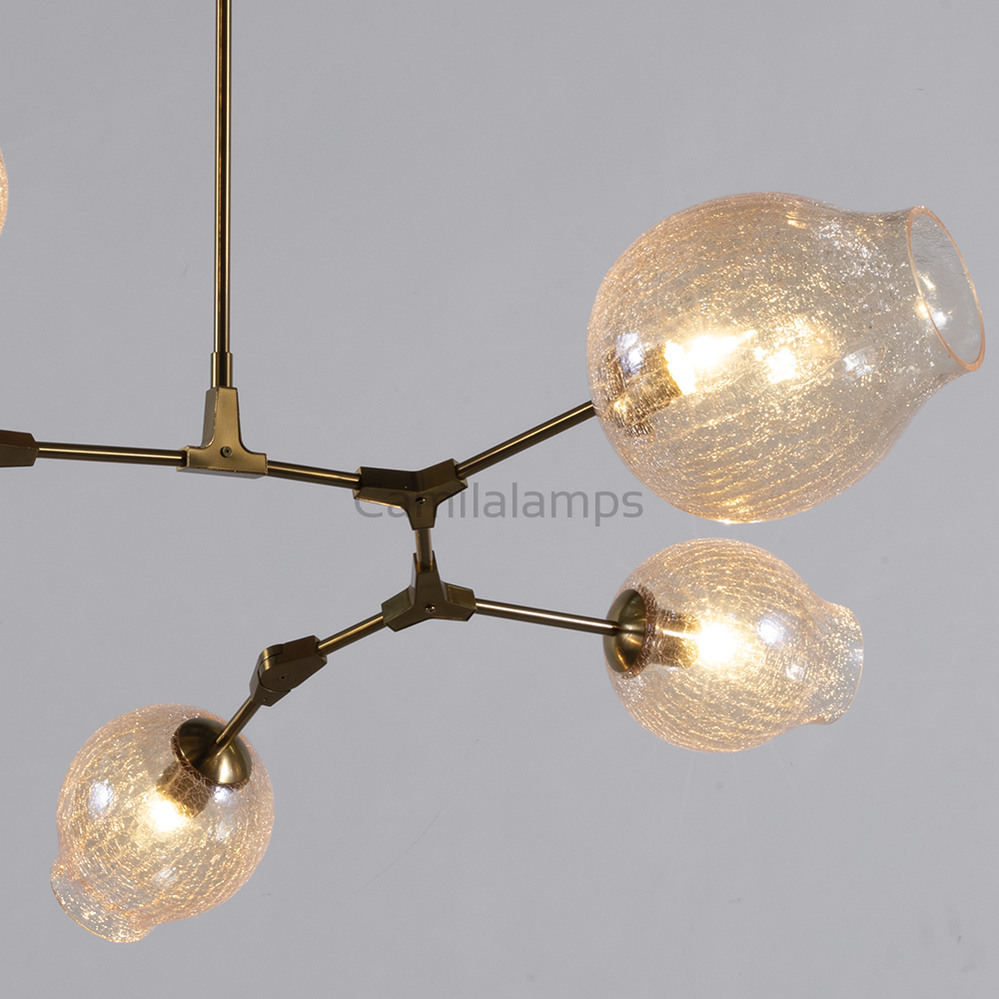Covington Drop  Globe Branching Bubble Chandelier 30''