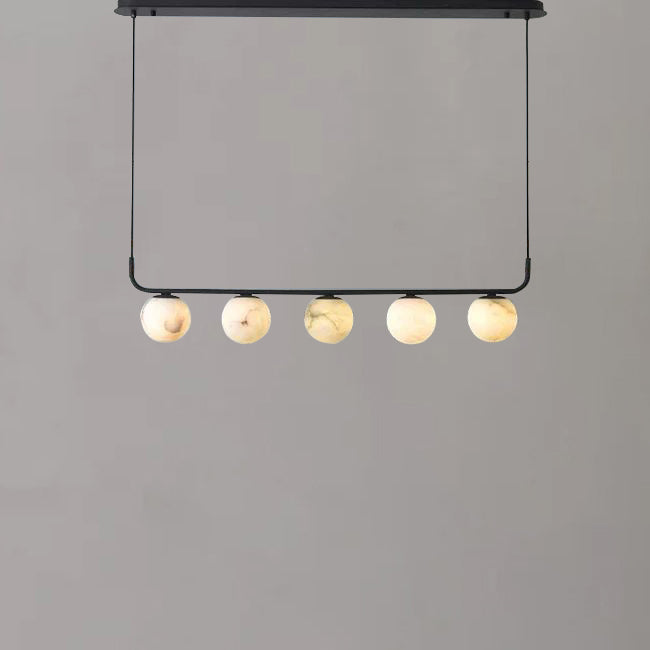 Alabaster Global Kitchen Island Pendant