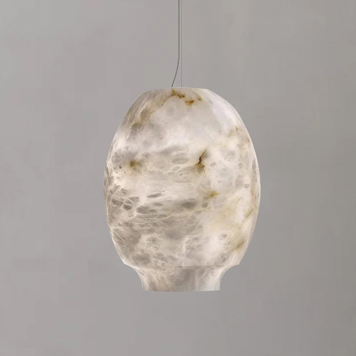 Alabaster Lantern Pendant Light, Bar Pendant Light
