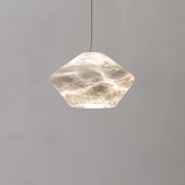 Alabaster Bedside Pendant Light, Living Room Pendant Light