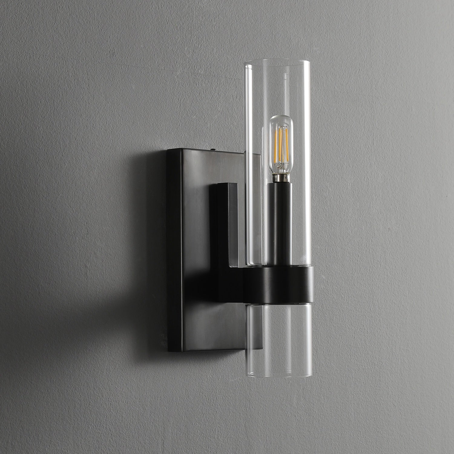 HA Rebecca Glass Wall Sconce 12"H