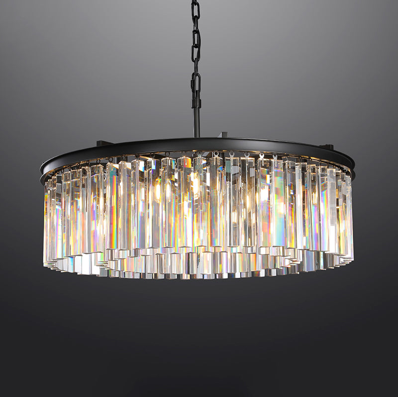 Miria K9 Crystal Round Chandelier 32"