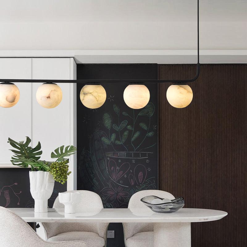 Alabaster Global Kitchen Island Pendant